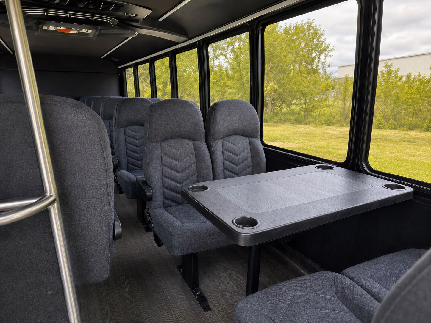 beaumont 20 passenger minibus interior
