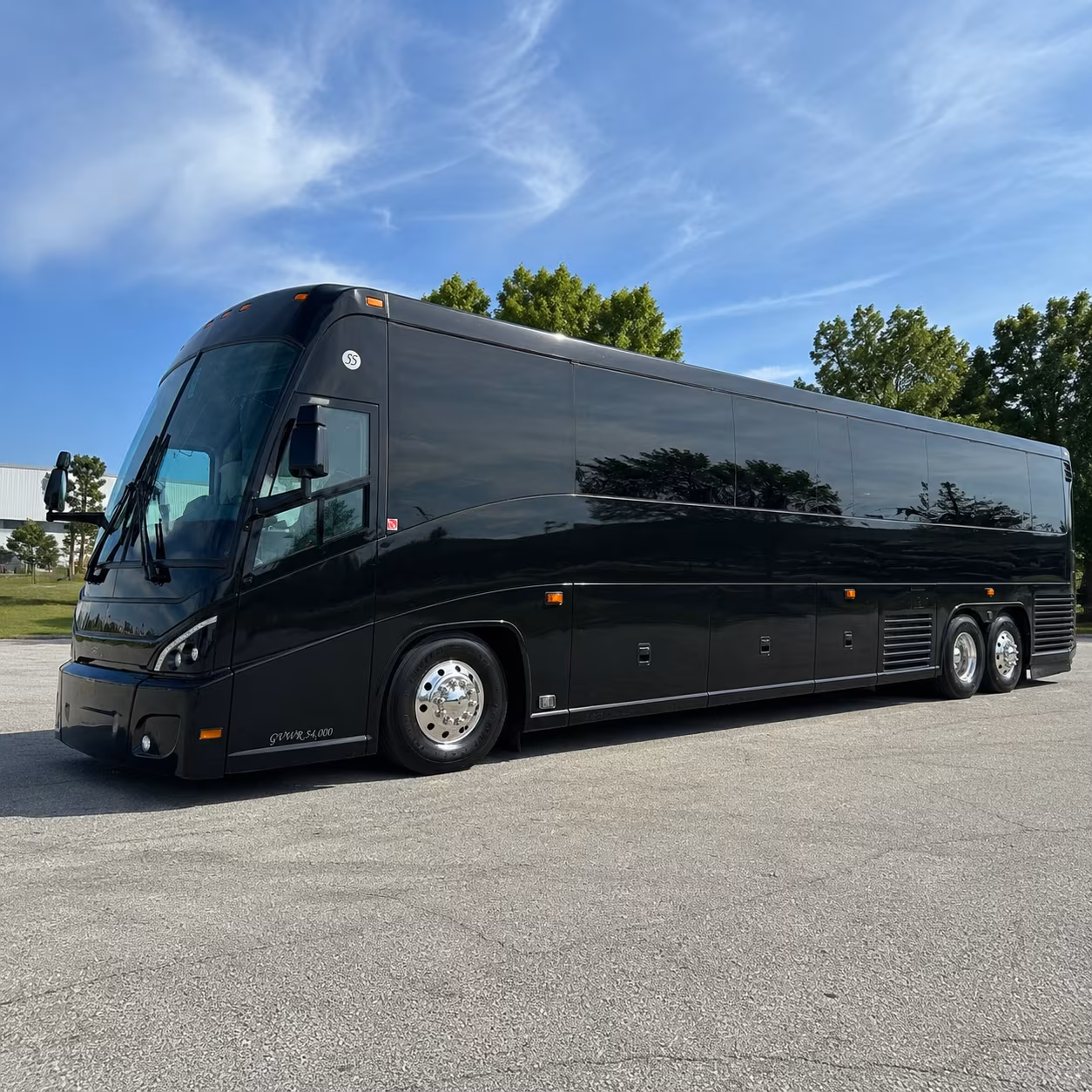beaumont 47 passenger charter bus