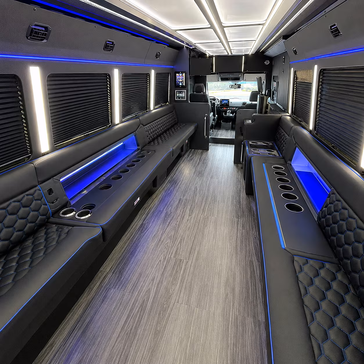 beaumont night out party bus rental