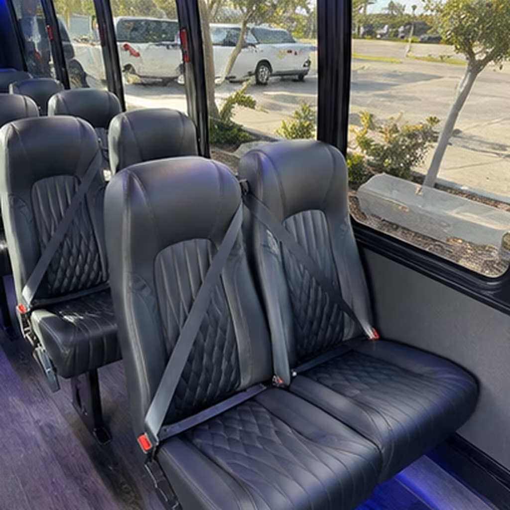 beaumont religious group transportation onboard seating