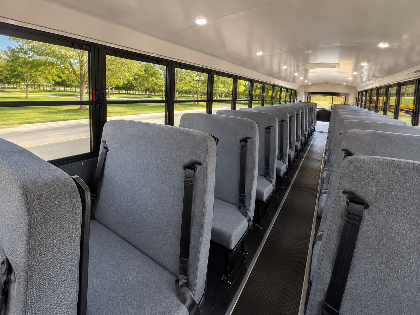 beaumont school bus inside