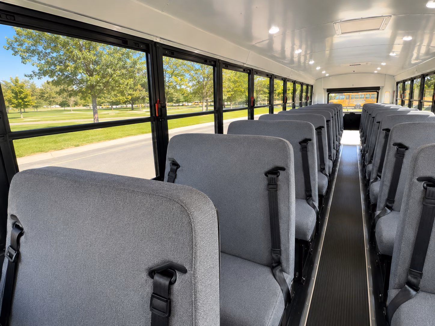 beaumont school bus interior