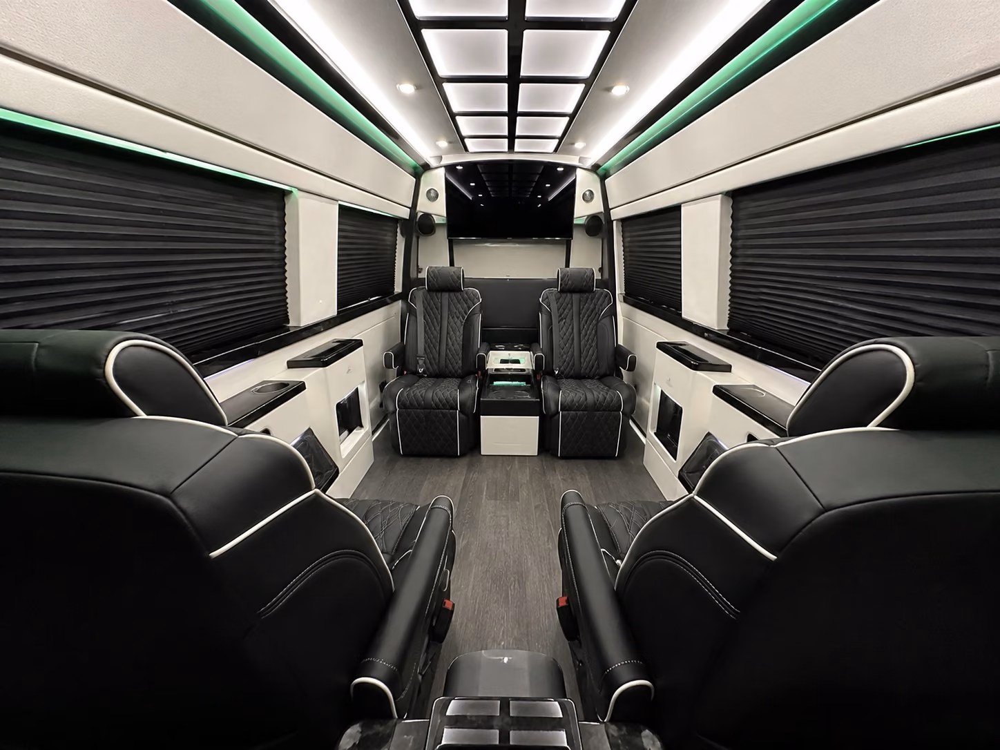 beaumont sprinter van with driver interior