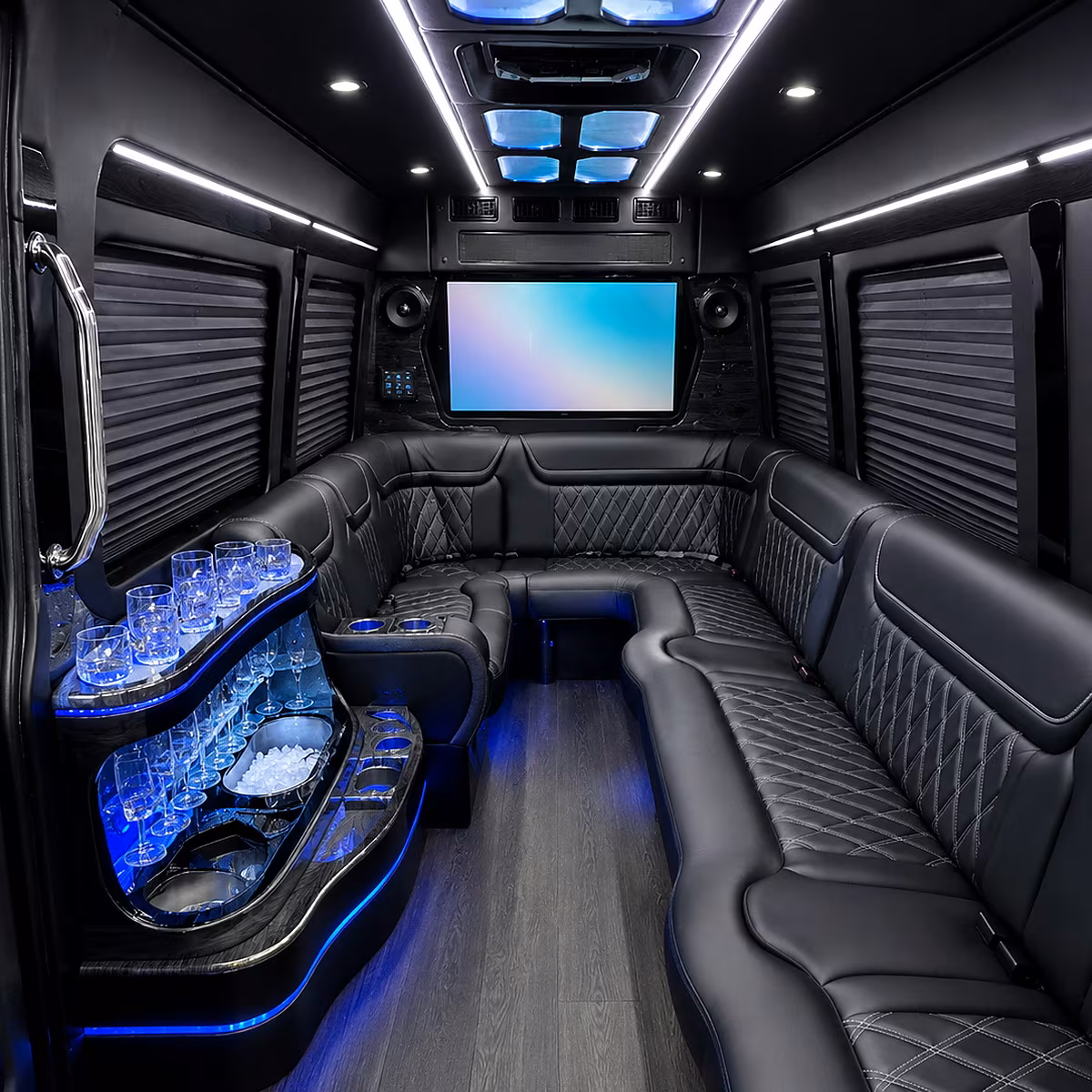 beaumont wedding party bus rental